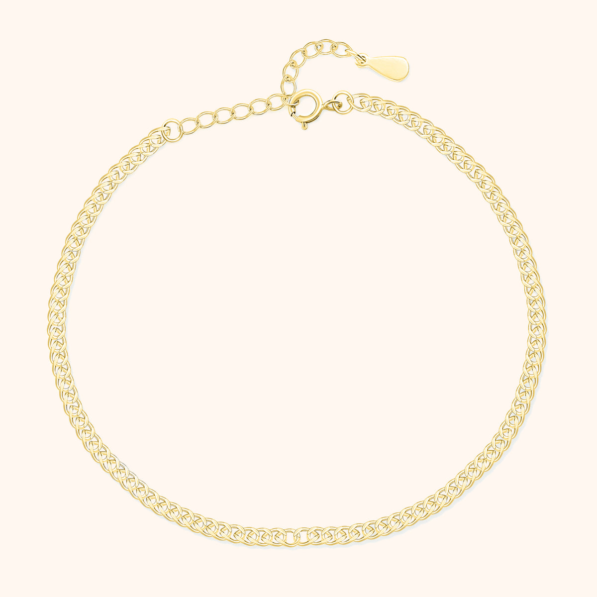 Schleife Fußkettchen - Emily Schmuck