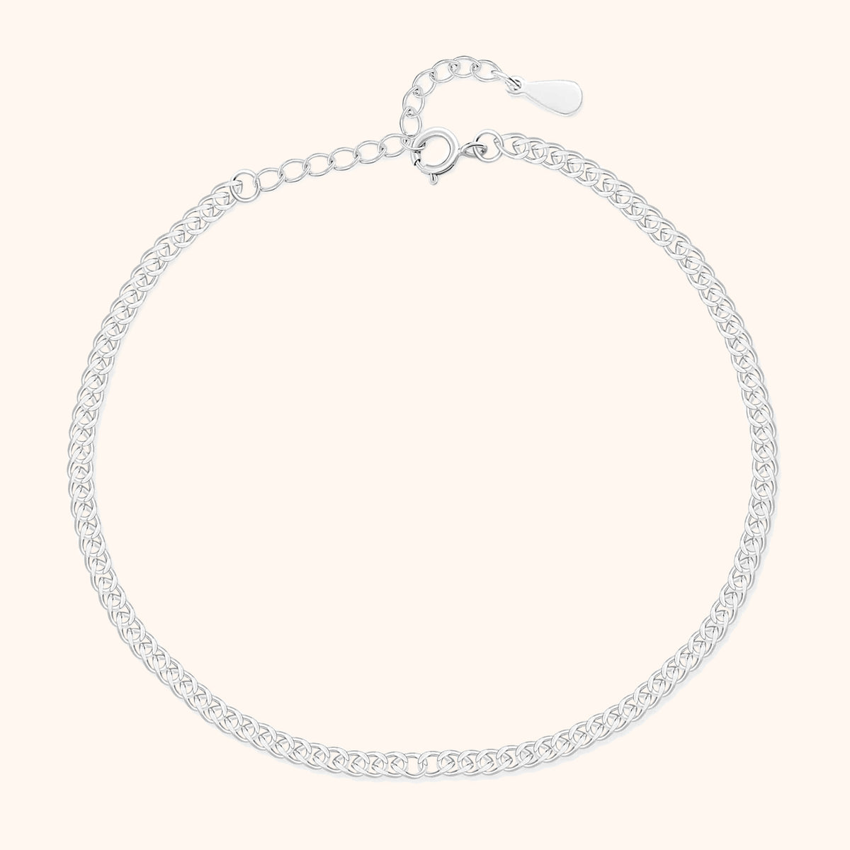 Schleife Fußkettchen - Emily Schmuck