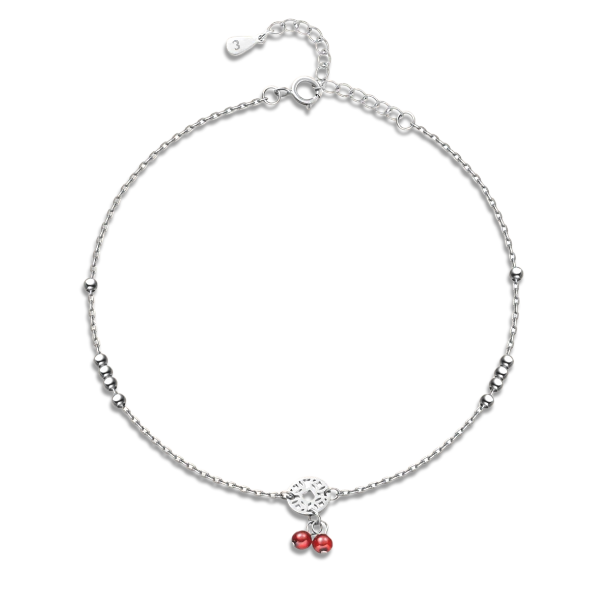 Kirsche Fußkettchen - Emily Schmuck