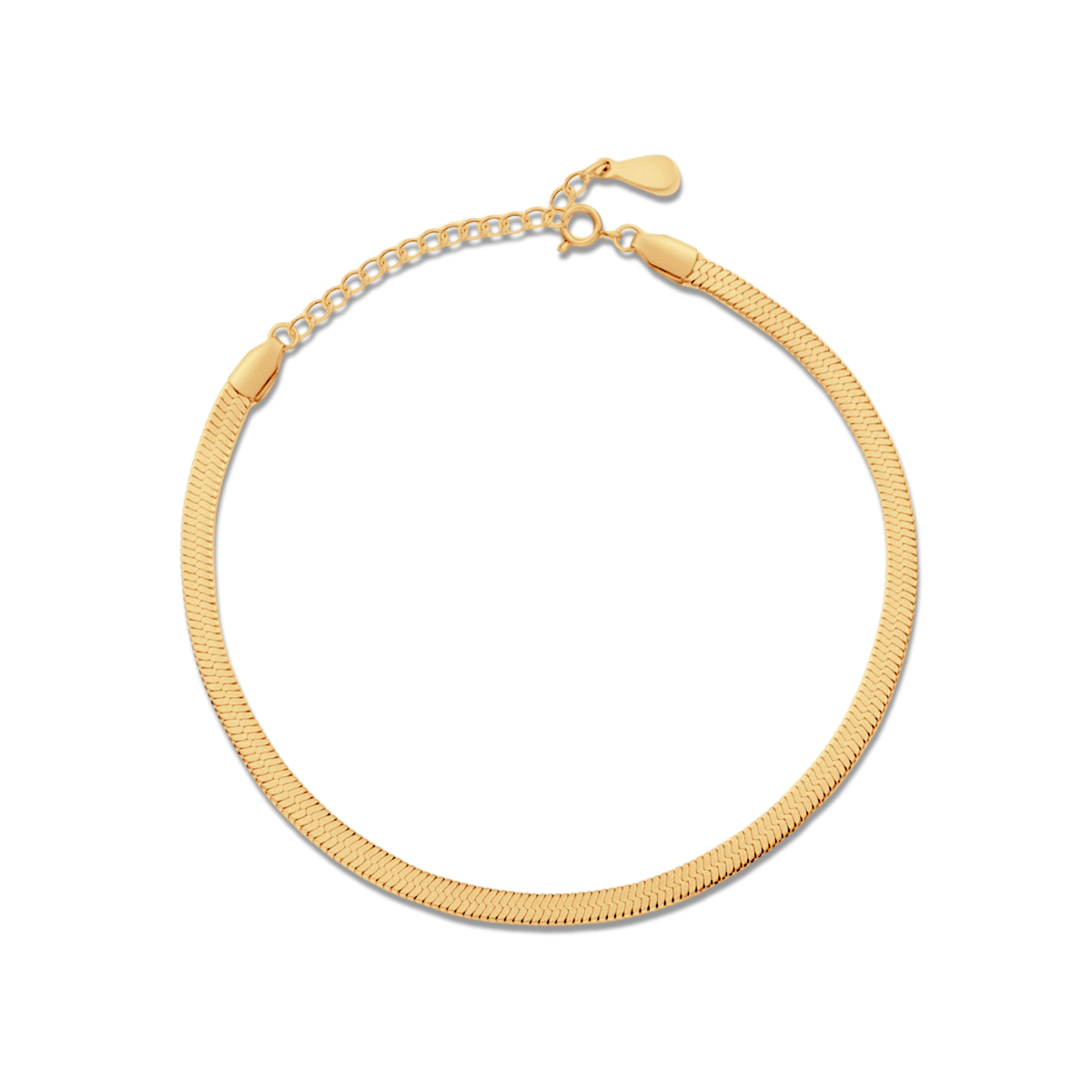 Kleopatra 4MM Fußkettchen - Emily Schmuck