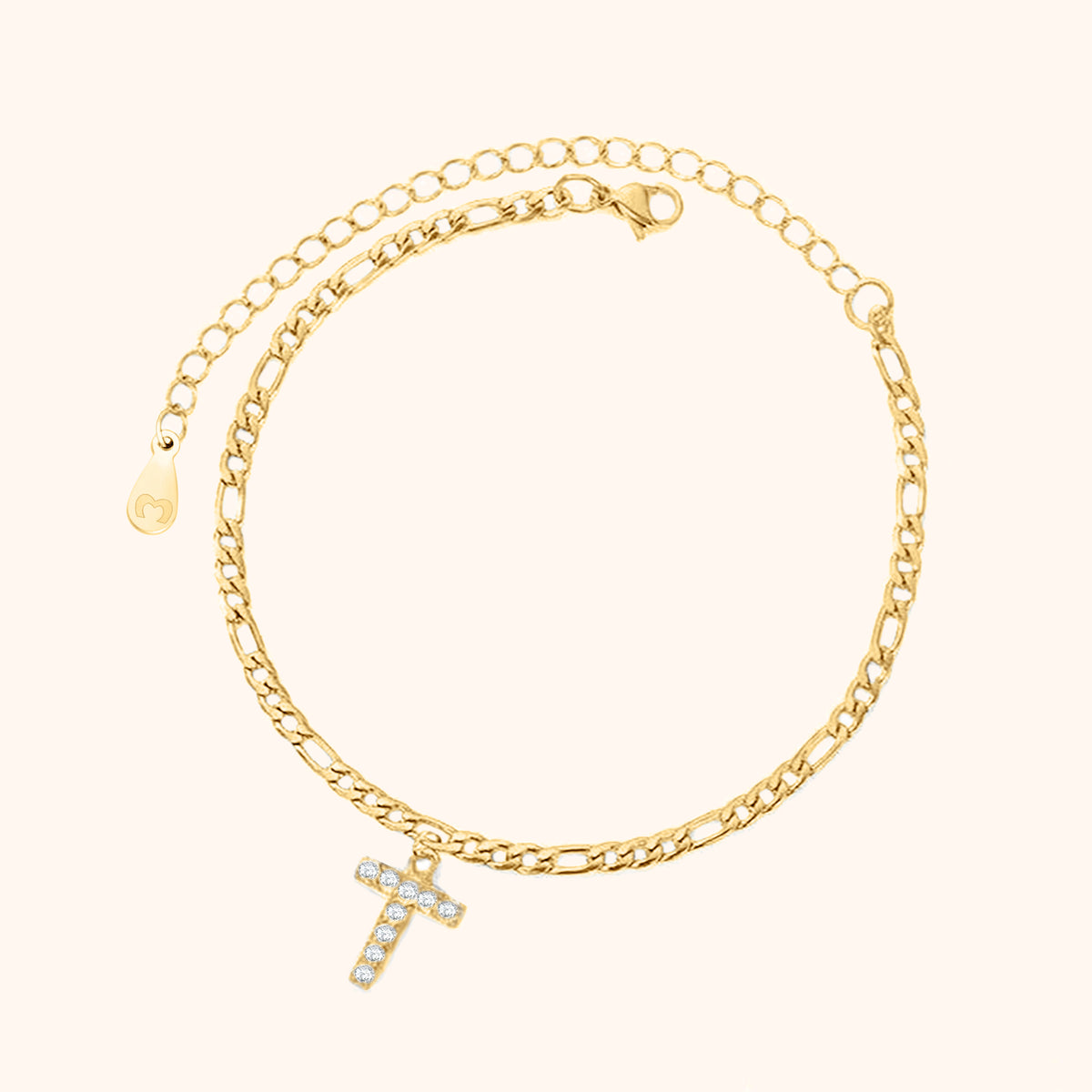 Initialen Fußkettchen - Emily Schmuck