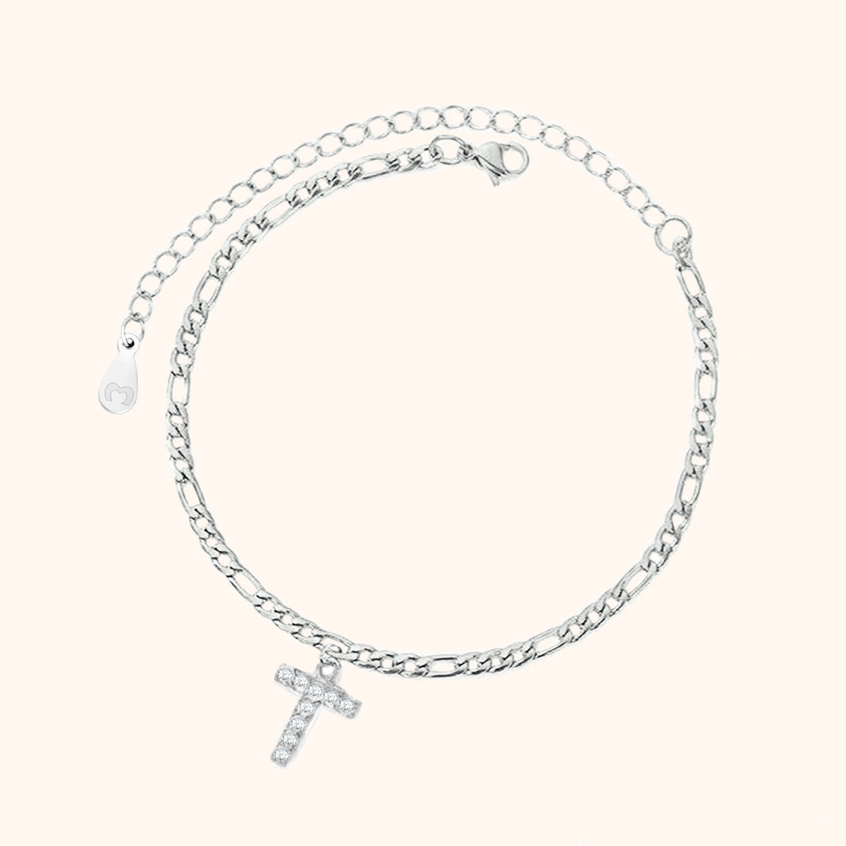 Initialen Fußkettchen - Emily Schmuck