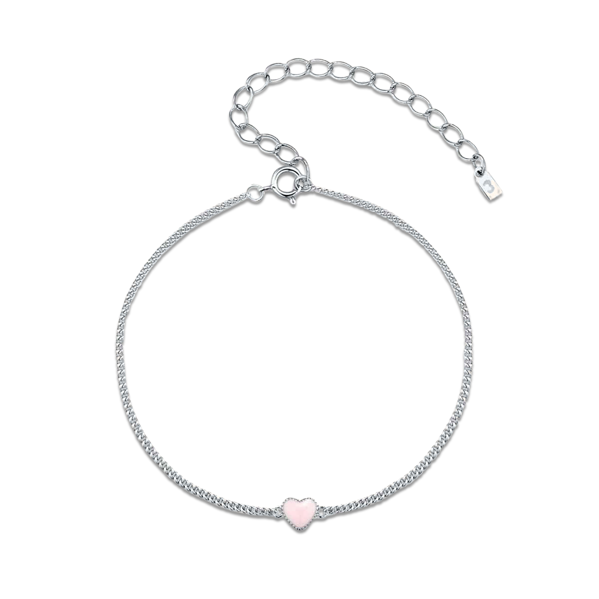 Rosa Liebe Armband - Emily Schmuck
