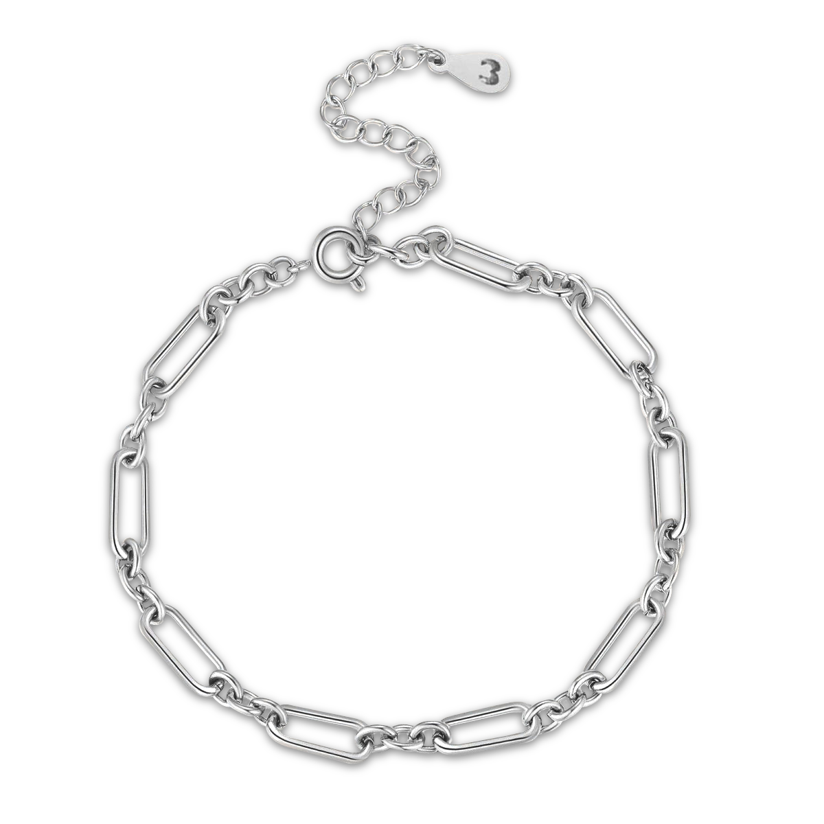 Glieder und Kette Armband