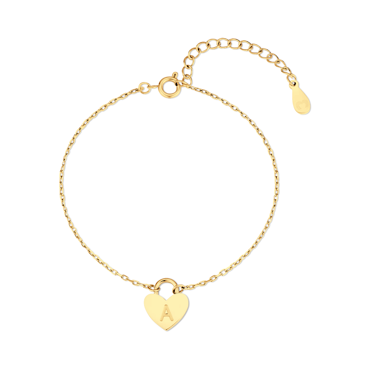 Initial Herz Armband - Emily Schmuck