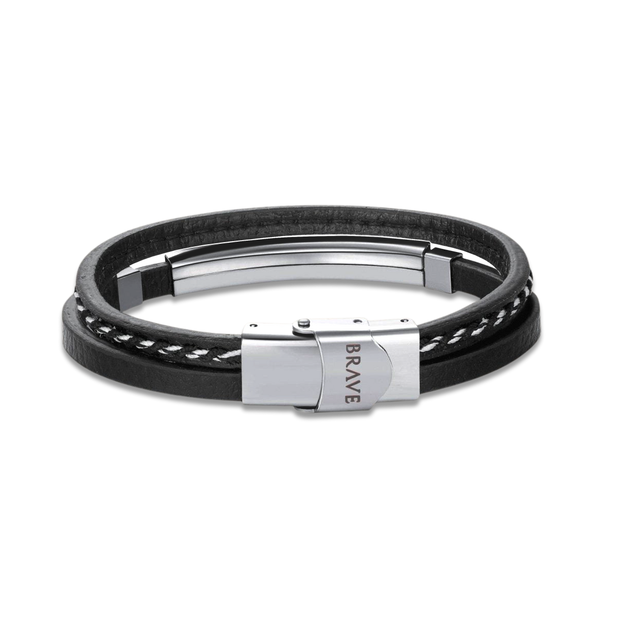 BRAVE Lord Herrenarmband - Personalisiert - Emily Schmuck