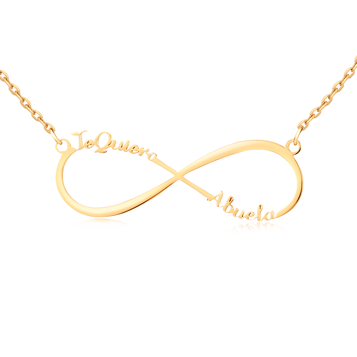 Unendlichkeit Halskette - Personalisiert - Emily Schmuck