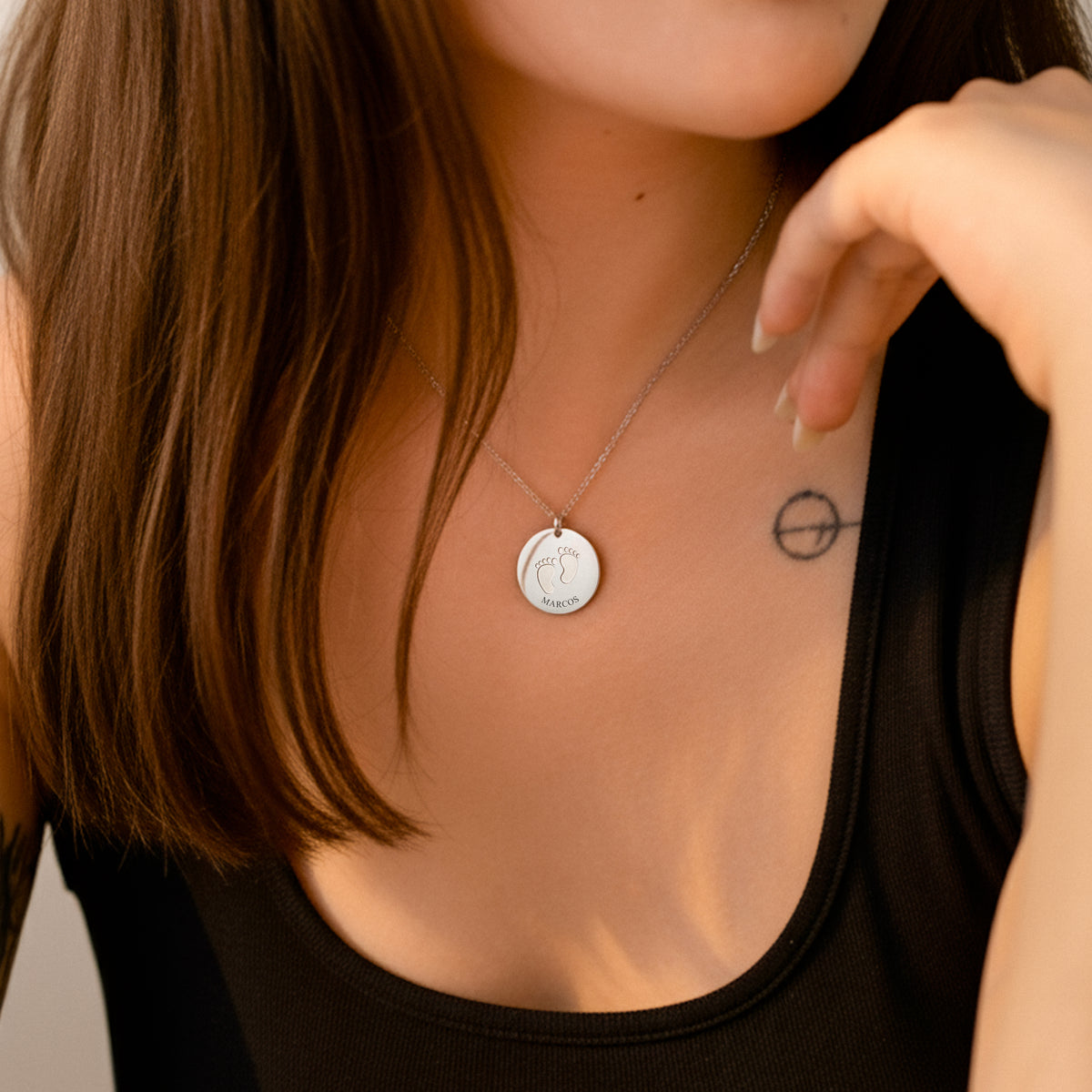 Geburt Halskette - Personalisiert - Emily Schmuck