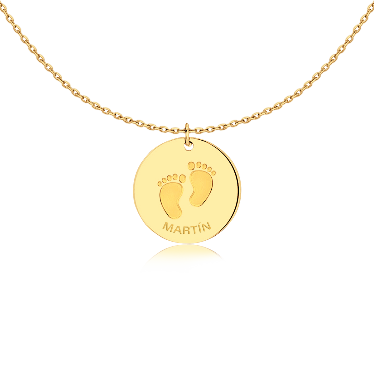 Fußstapfen Halskette - Personalisiert - Emily Schmuck
