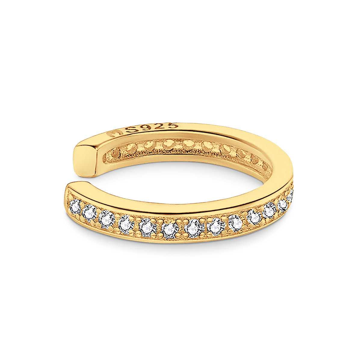Ohr Manschette - Glitzer Ohrringe - Emily Schmuck