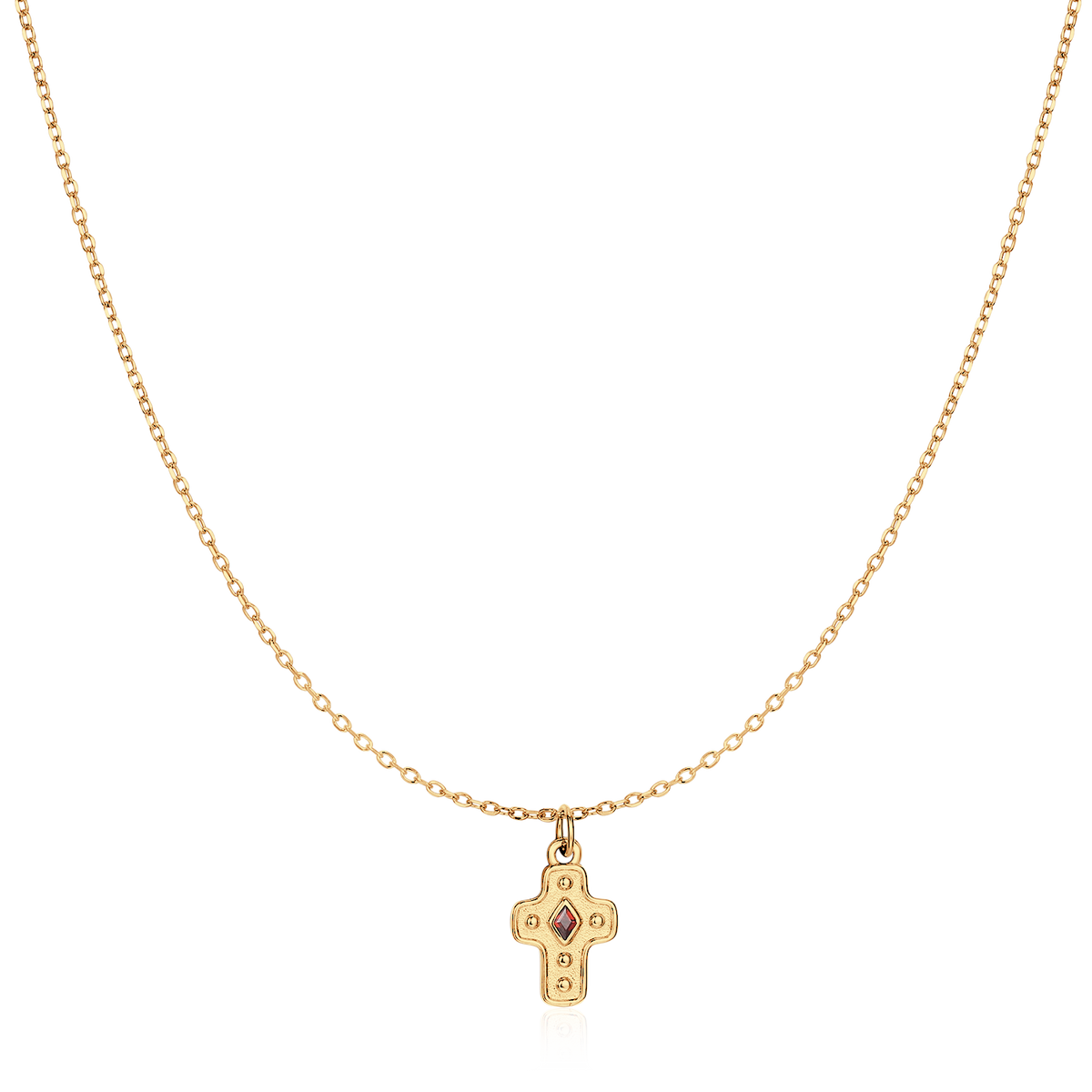 Kreuz Diamantiert Halskette