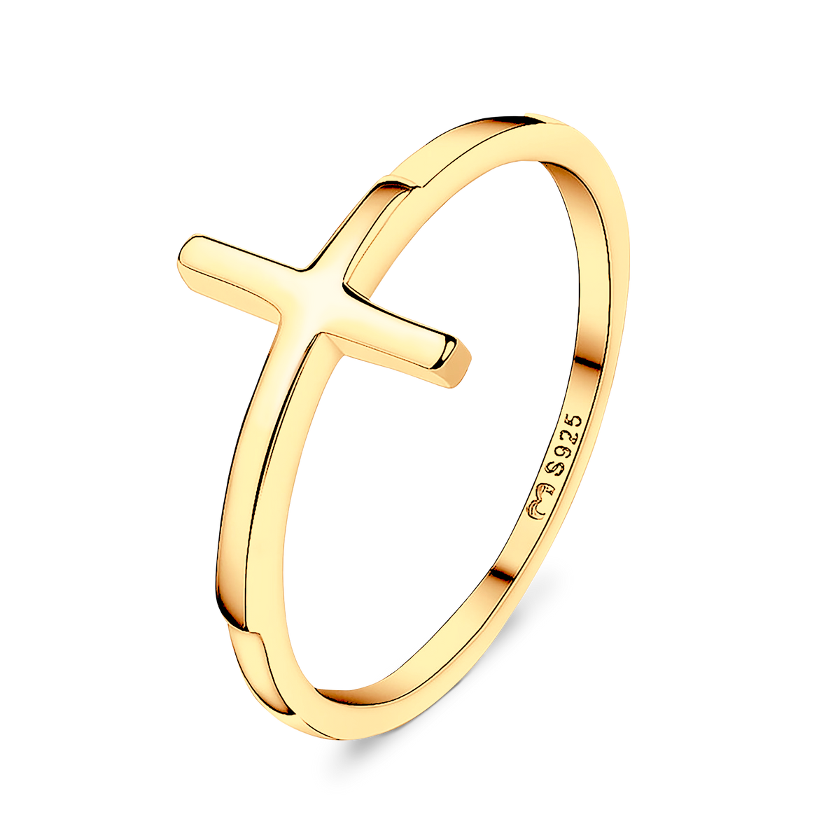 Kreuz Ring - Emily Schmuck
