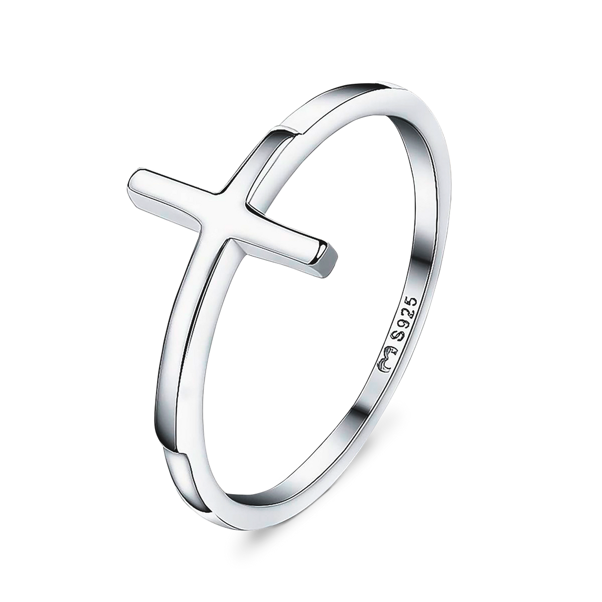 Kreuz Ring - Emily Schmuck