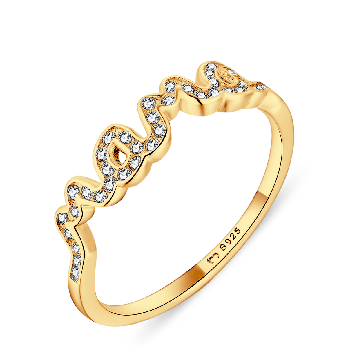 Mama Glitzer Ring
