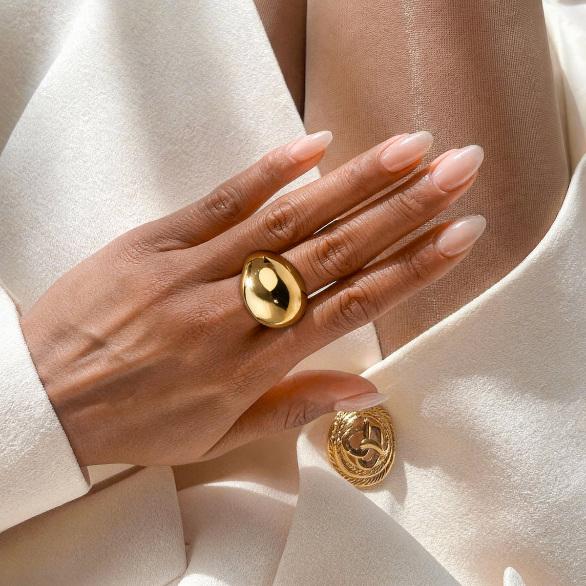 Glatter Band Ring