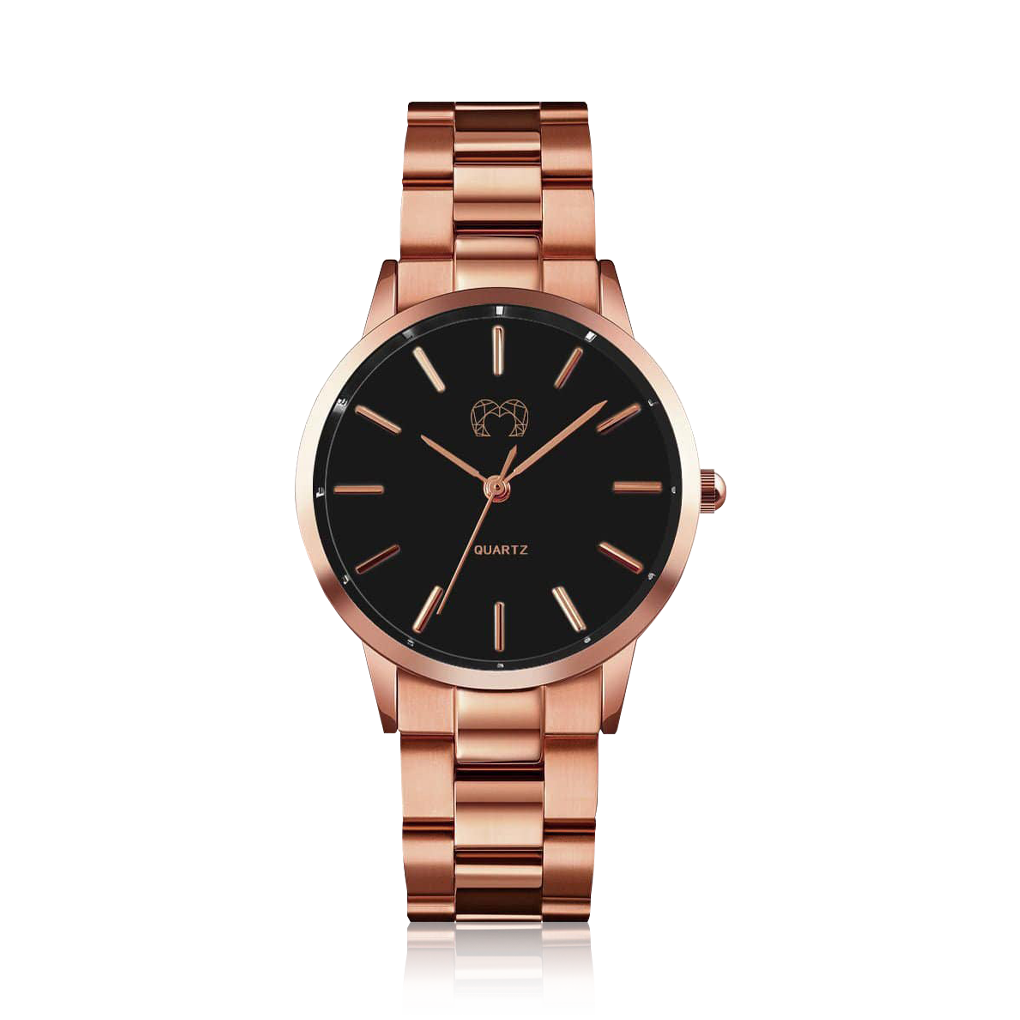 Kalifornien Uhr ~ RosaSchwarz - Emily Schmuck