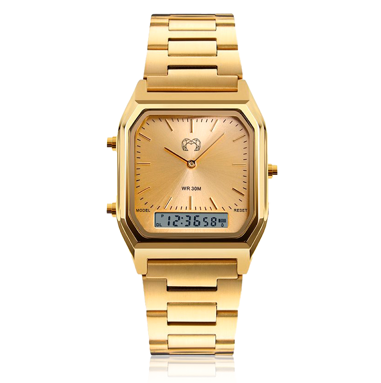 Vintage Retro Uhr ~ Gold Passion - Emily Schmuck