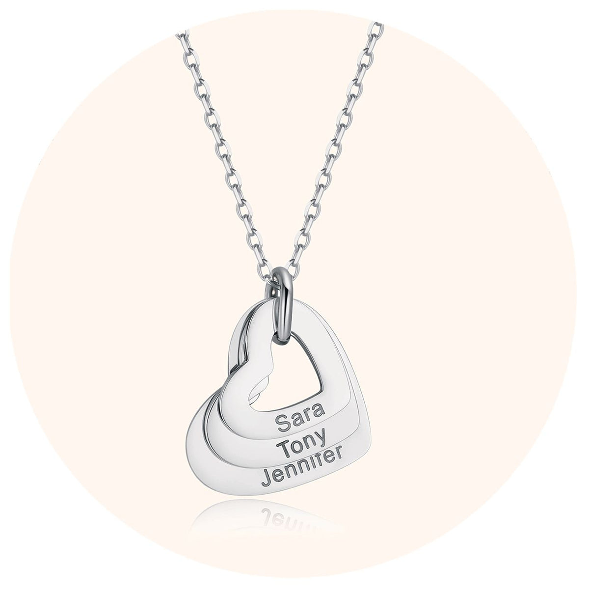 Zuneigung Halskette - Personalisiert - Emily Schmuck
