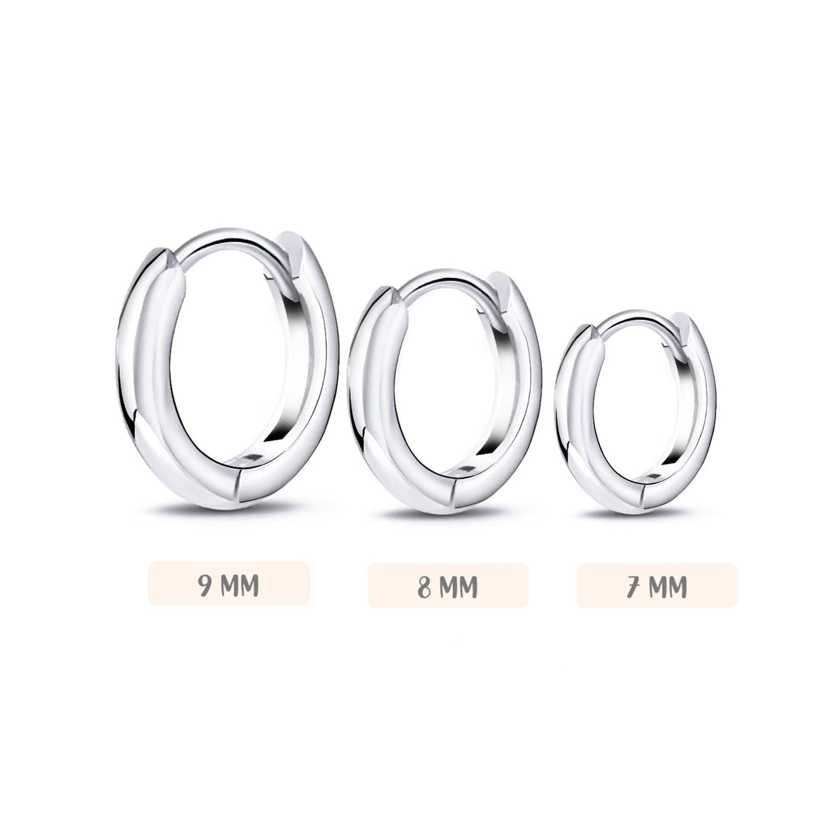 "3-Ringe" Ohrringe - Emily Schmuck