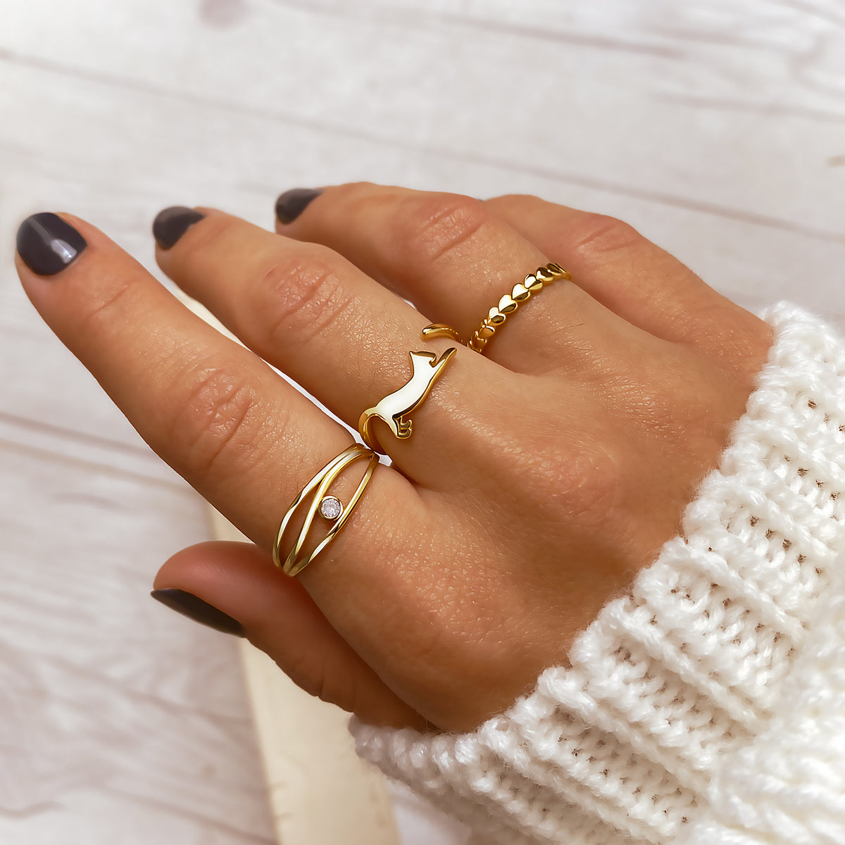 "Katzenartig" Ring - Emily Schmuck