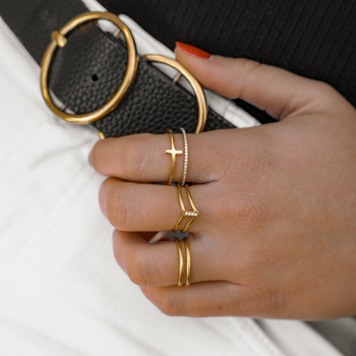 "Clear" Ring - Emily Schmuck