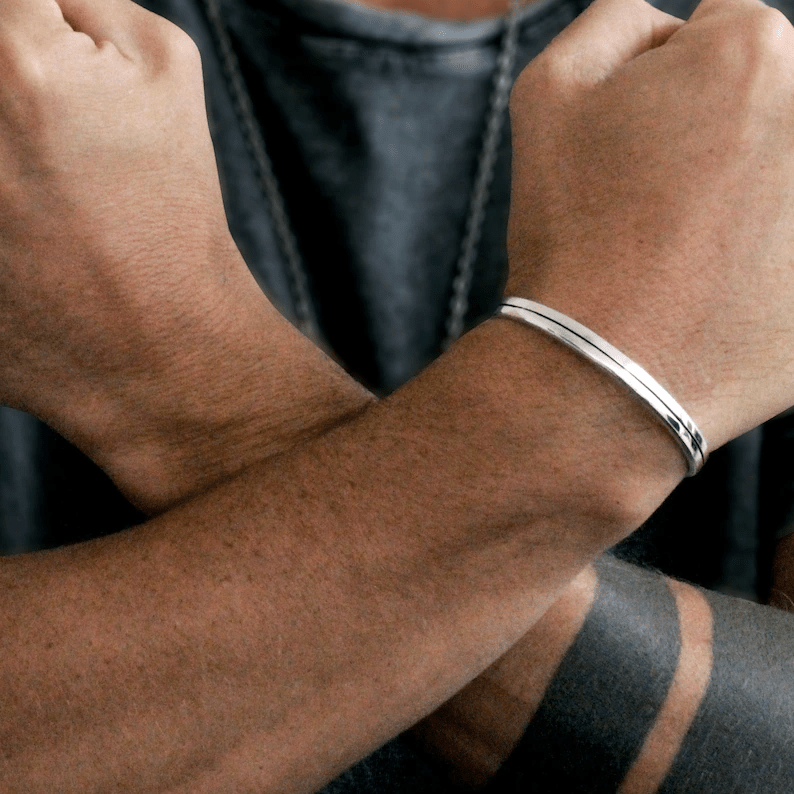 "Horizon" BRAVE Herren-Armband - Emily Schmuck