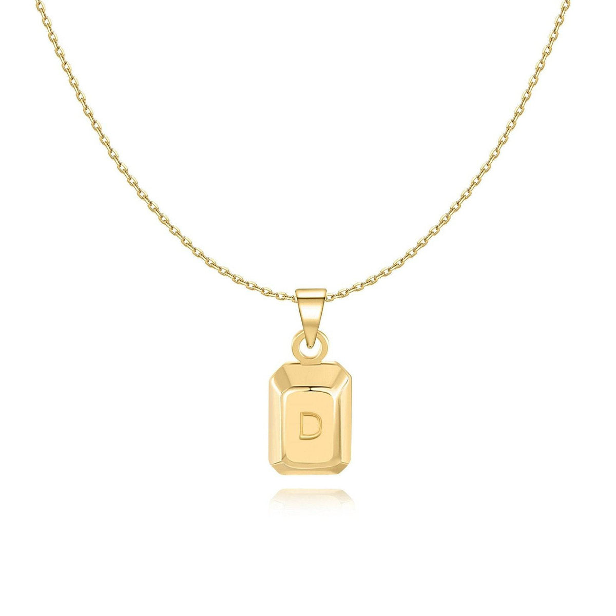 "Initialer Ingot" Halskette - Emily Schmuck