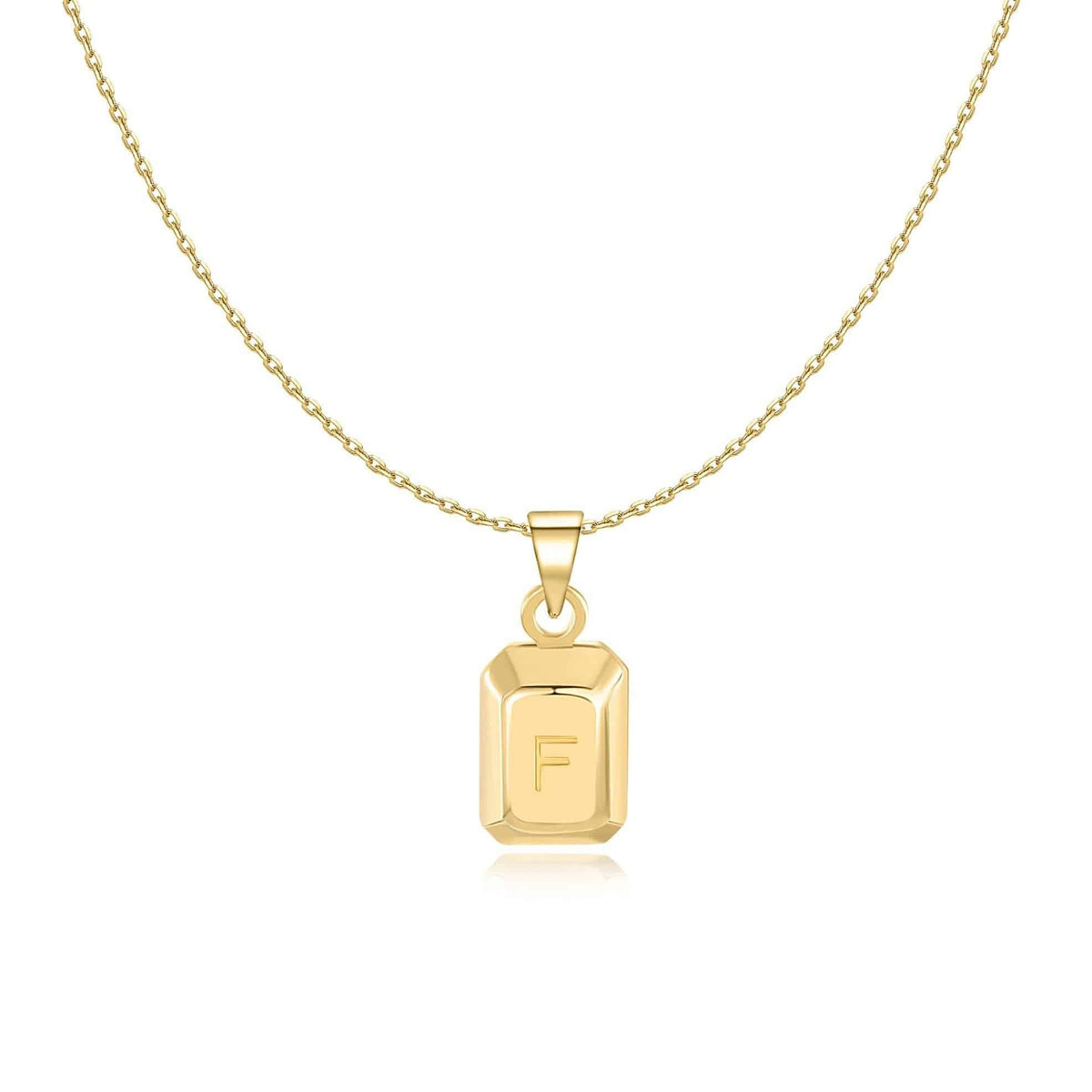 "Initialer Ingot" Halskette - Emily Schmuck
