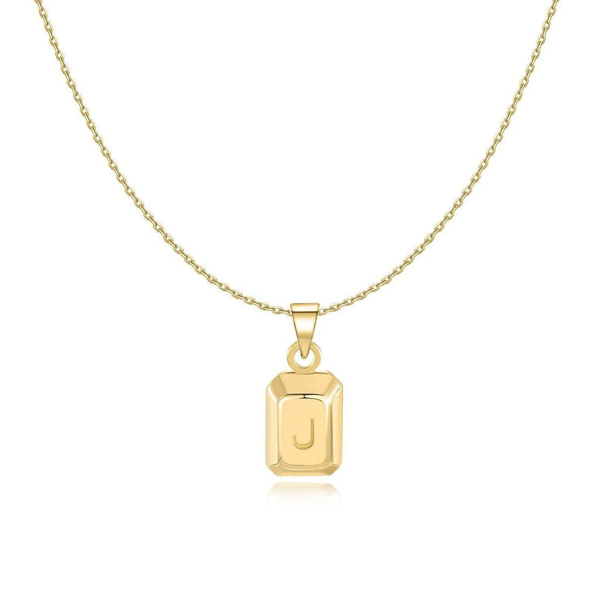 "Initialer Ingot" Halskette - Emily Schmuck