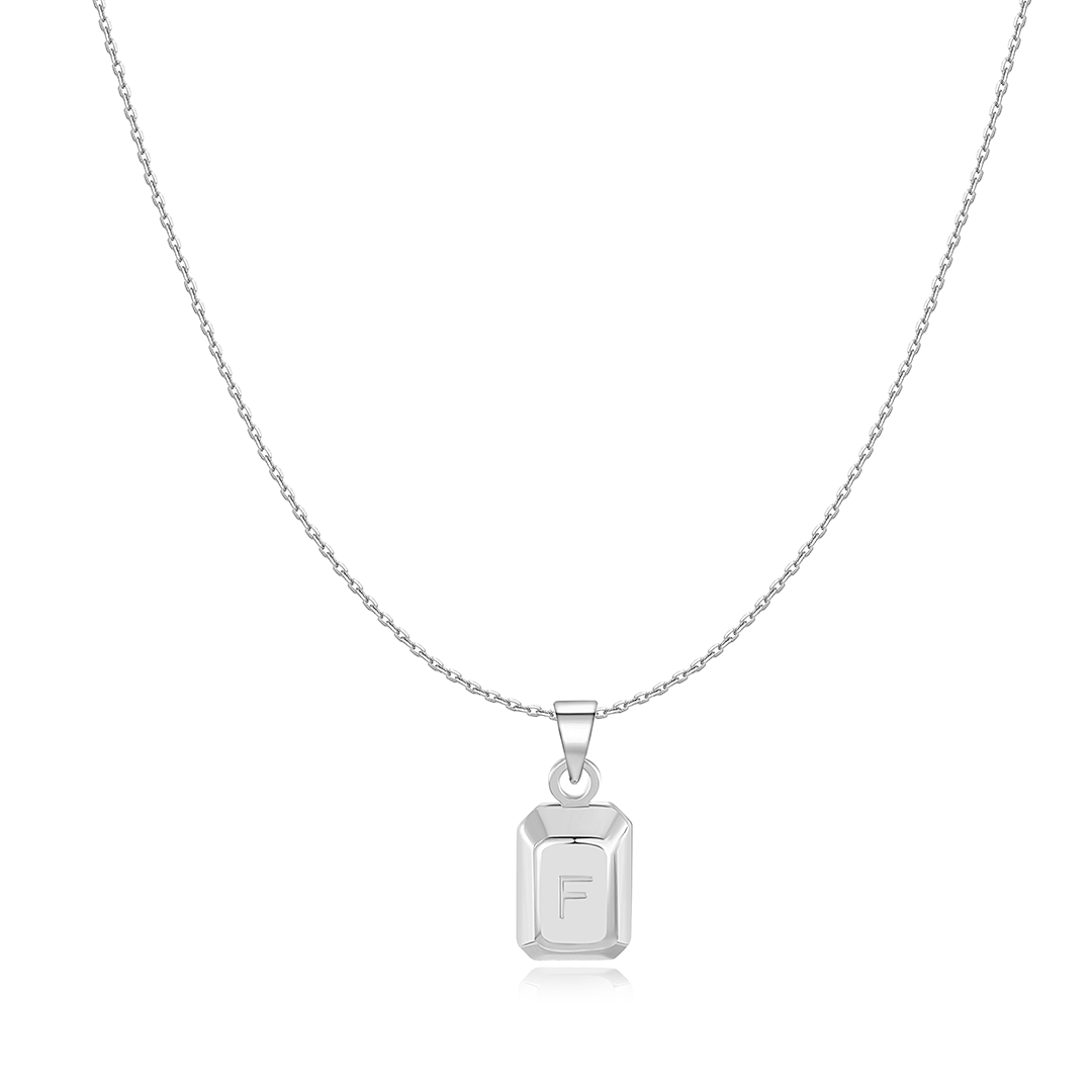 "Initialer Ingot" Halskette - Emily Schmuck