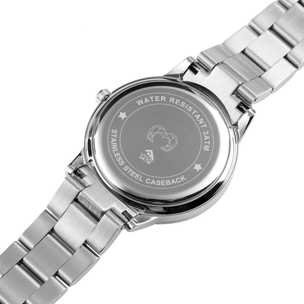 "Kalifornien" Uhr ~ SilberWeiß - Emily Schmuck