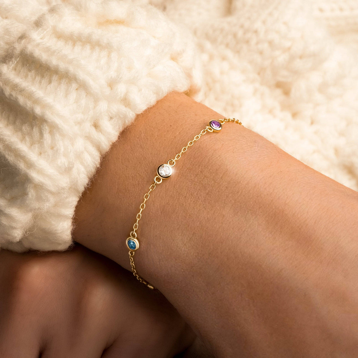 "Mehrfarbig" Armband - Emily Schmuck
