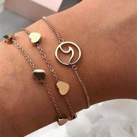 "Serenity" Armband ~Silber/Gold - Emily Schmuck