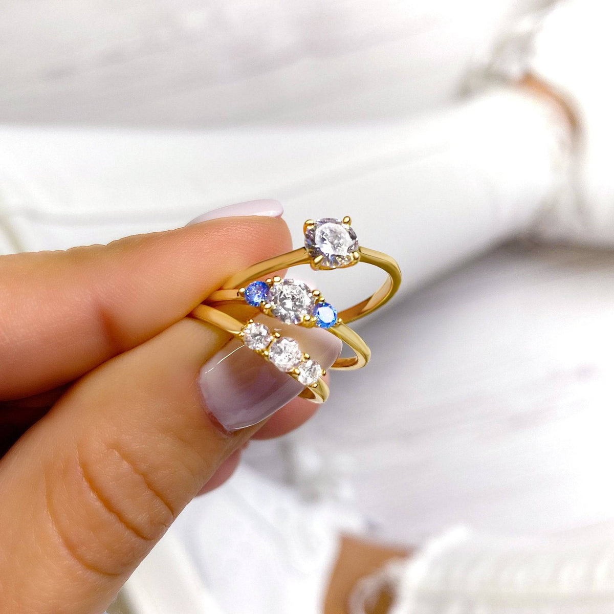 "Supra Diamond" Ring - Emily Schmuck