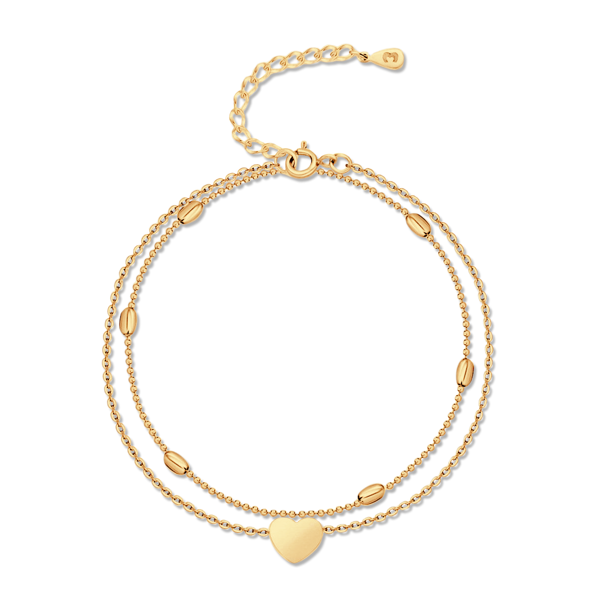 Liebe Fußkettchen - Emily Schmuck