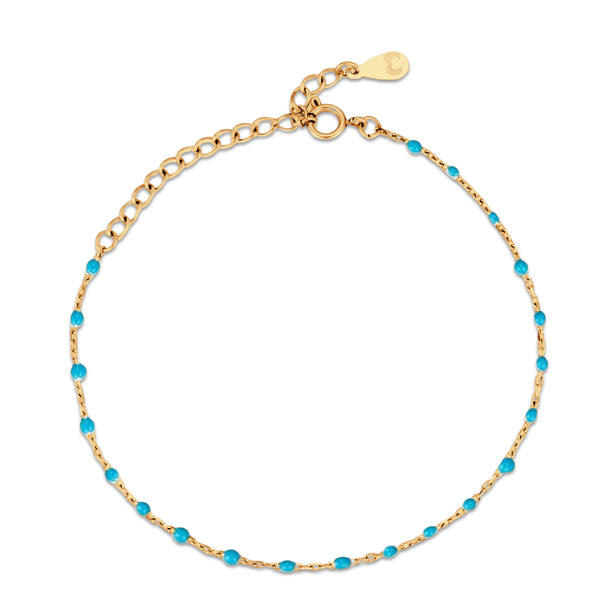 Ultramar Blue Fußkettchen - Emily Schmuck