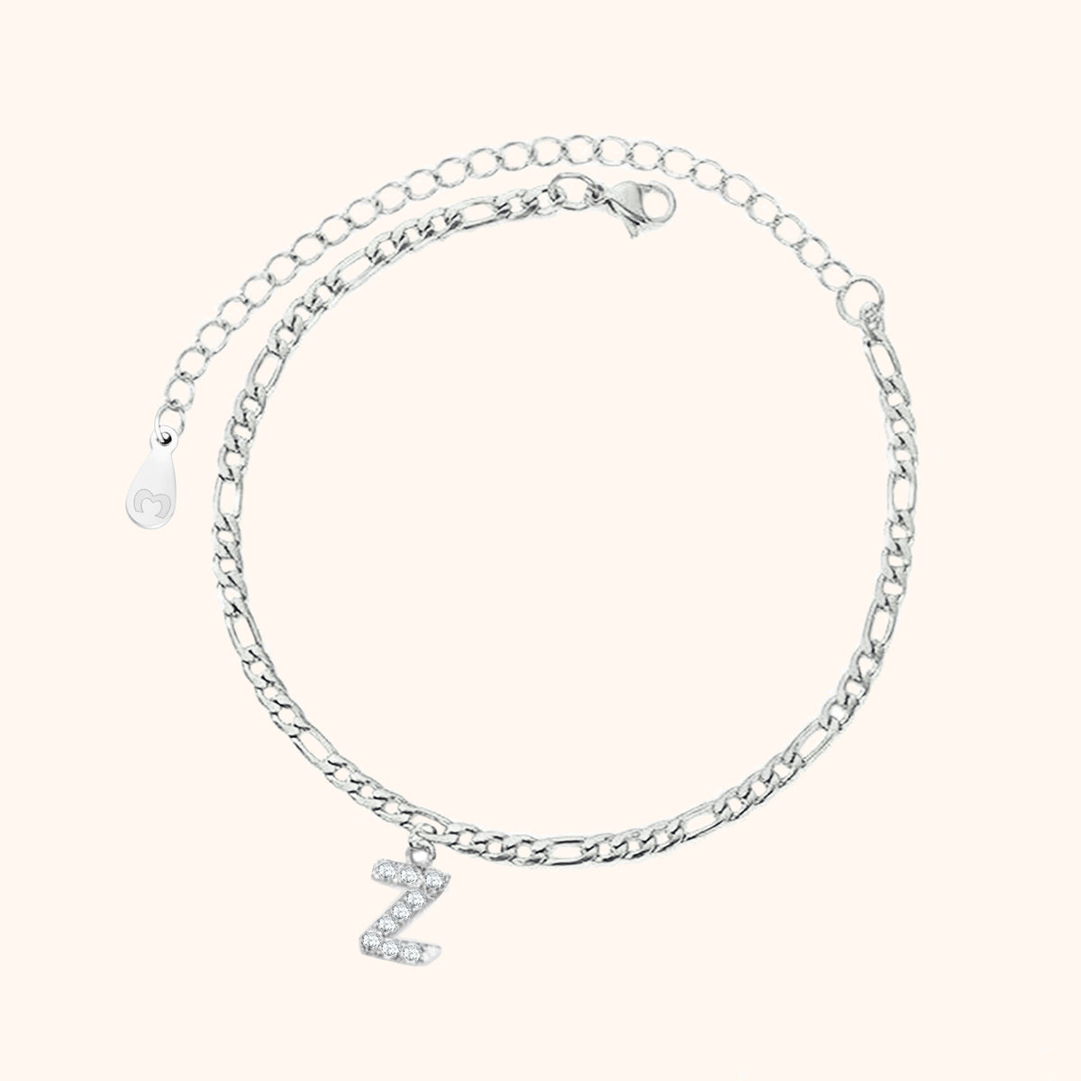 Initialen Fußkettchen - Emily Schmuck