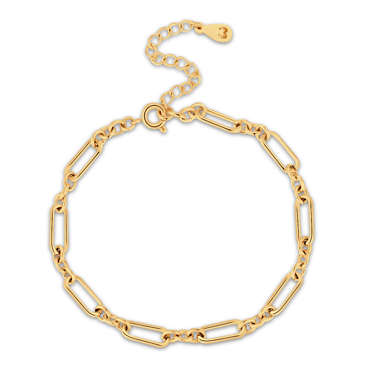 Glieder und Kette Armband