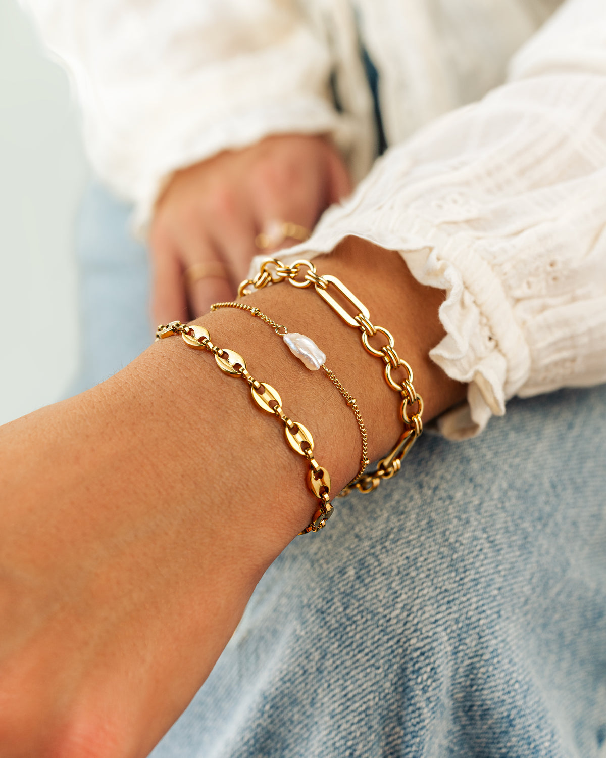 Bindeglied Beringt Armband - Emily Schmuck