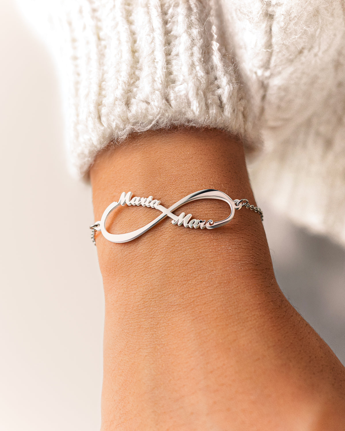 Endlos Armband - Personalisiert - Emily Schmuck