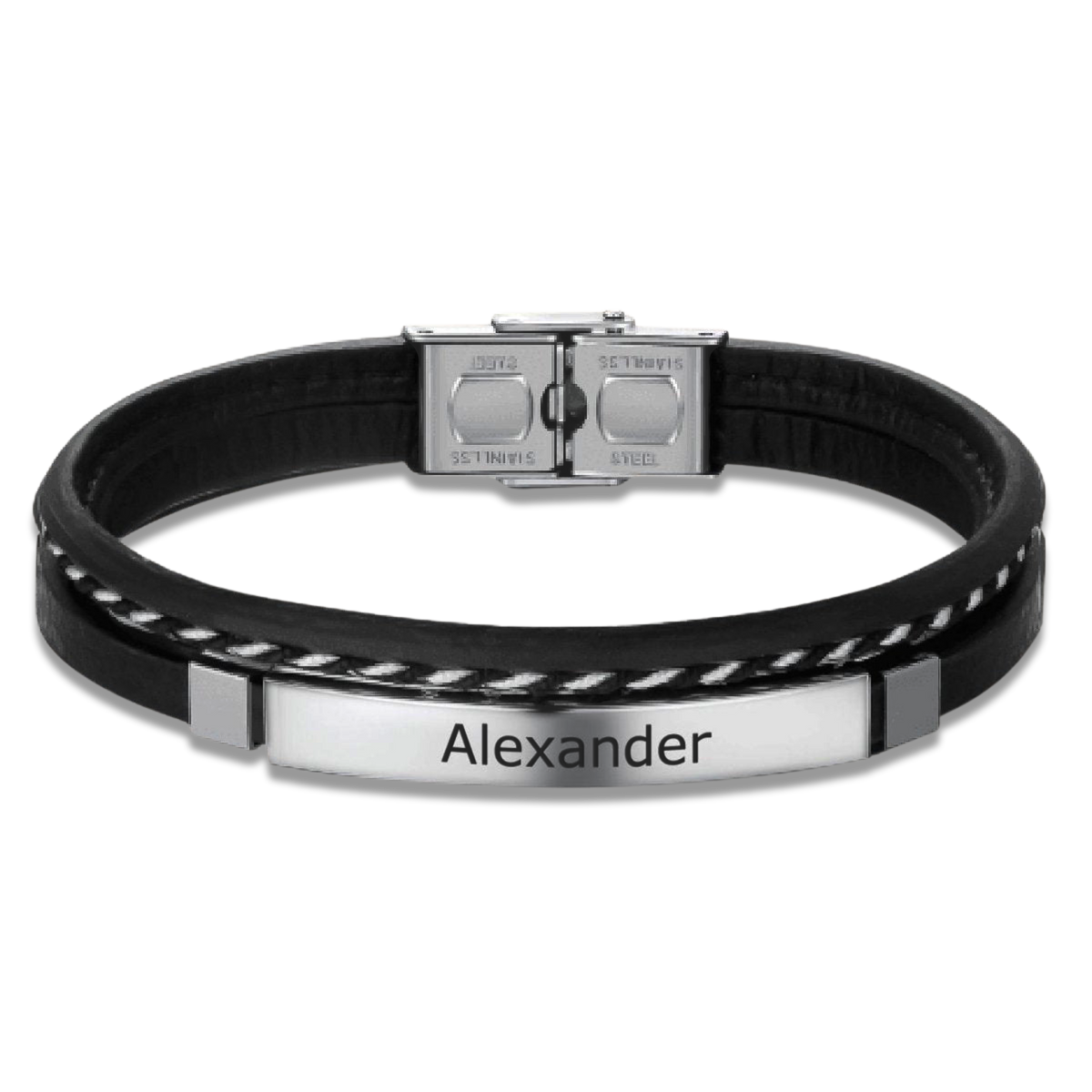 BRAVE Lord Herrenarmband - Personalisiert - Emily Schmuck
