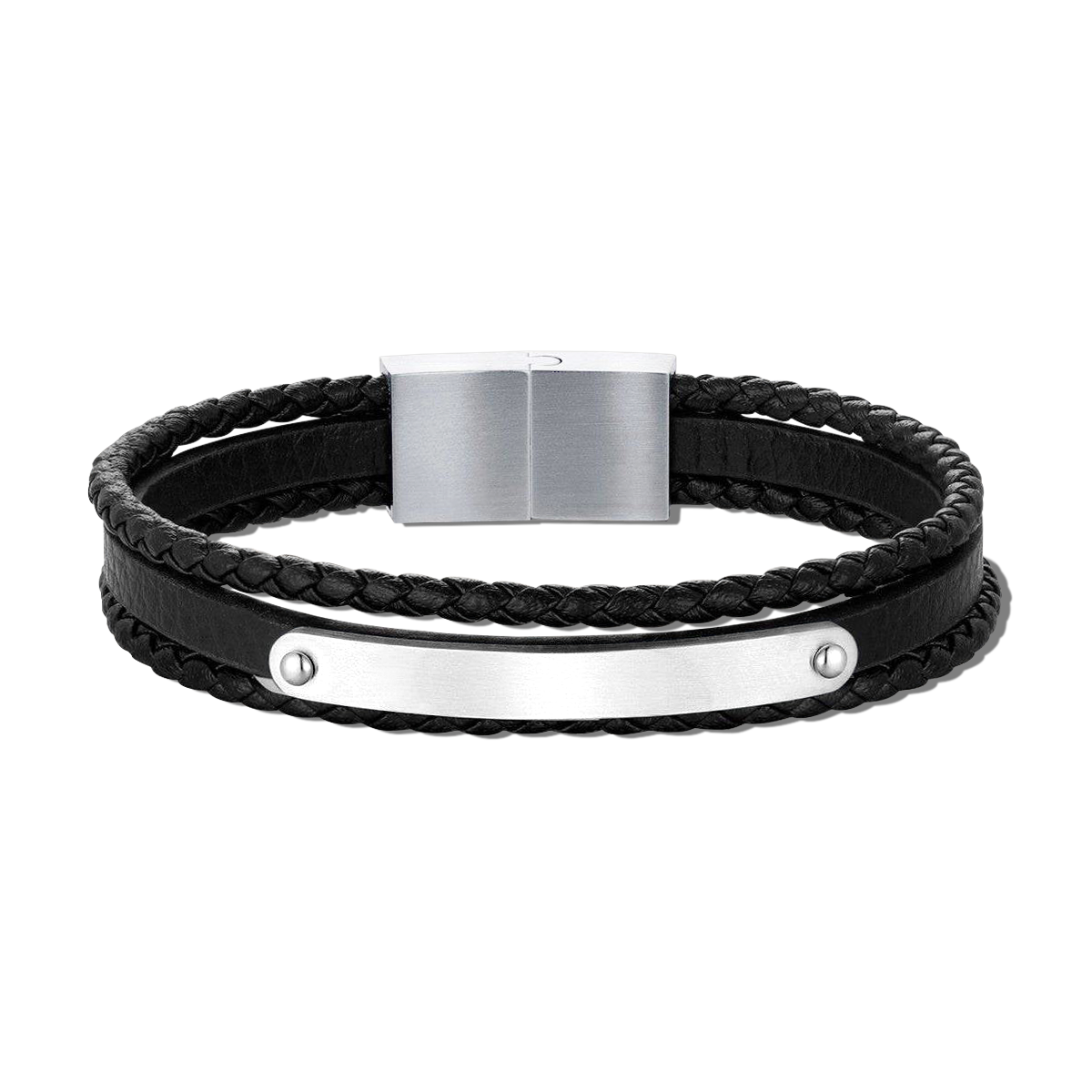 BRAVE Rebel Herrenarmband - Personalisiert - Emily Schmuck
