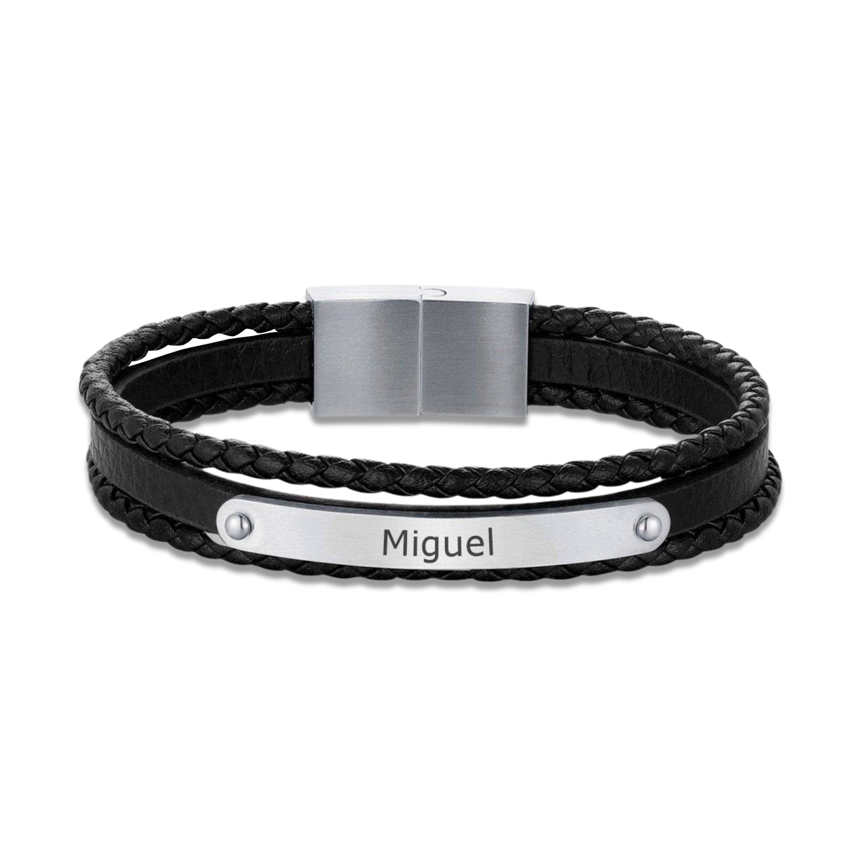 BRAVE Rebel Herrenarmband - Personalisiert - Emily Schmuck
