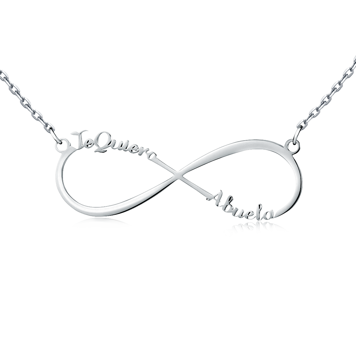 Unendlichkeit Halskette - Personalisiert - Emily Schmuck