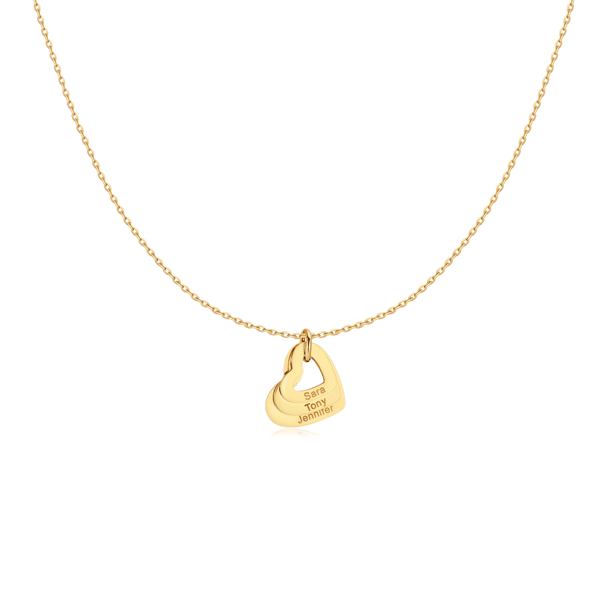 Zuneigung Halskette - Personalisiert - Emily Schmuck