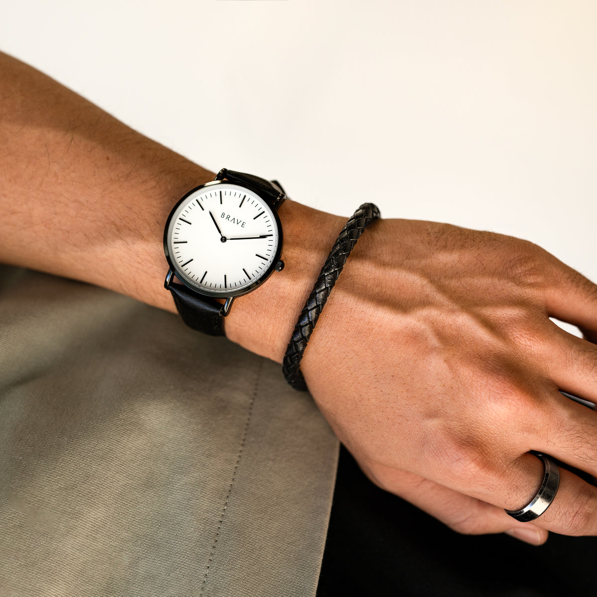 Uhr + BRAVE Armband Set  ~ "California" - Emily Schmuck