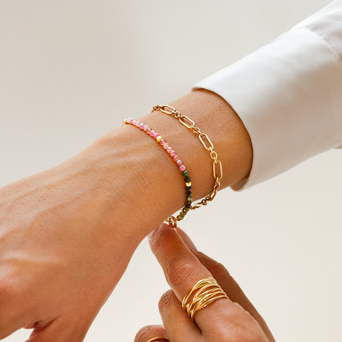 "Glied und Kreis" Armband - Emily Schmuck