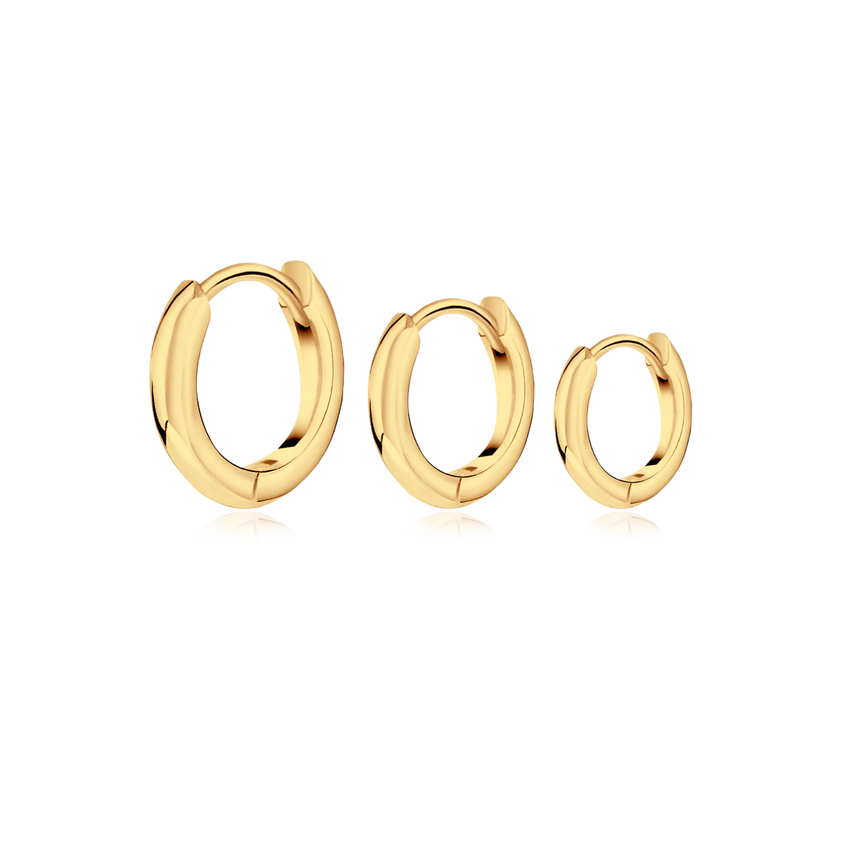 3-Ringe Ohrringe - Emily Schmuck