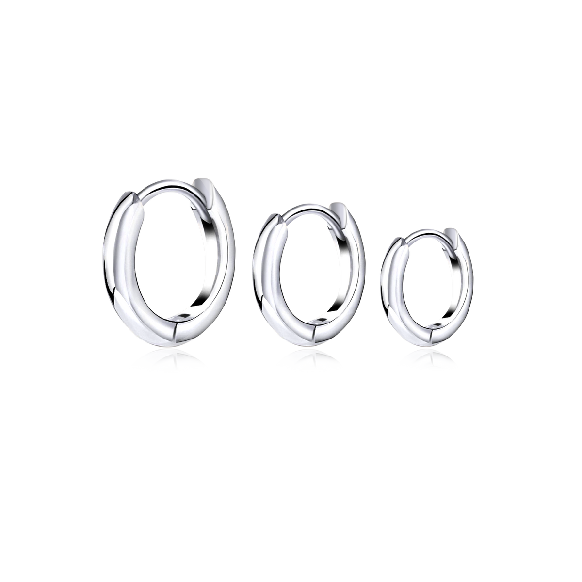 3-Ringe Ohrringe - Emily Schmuck