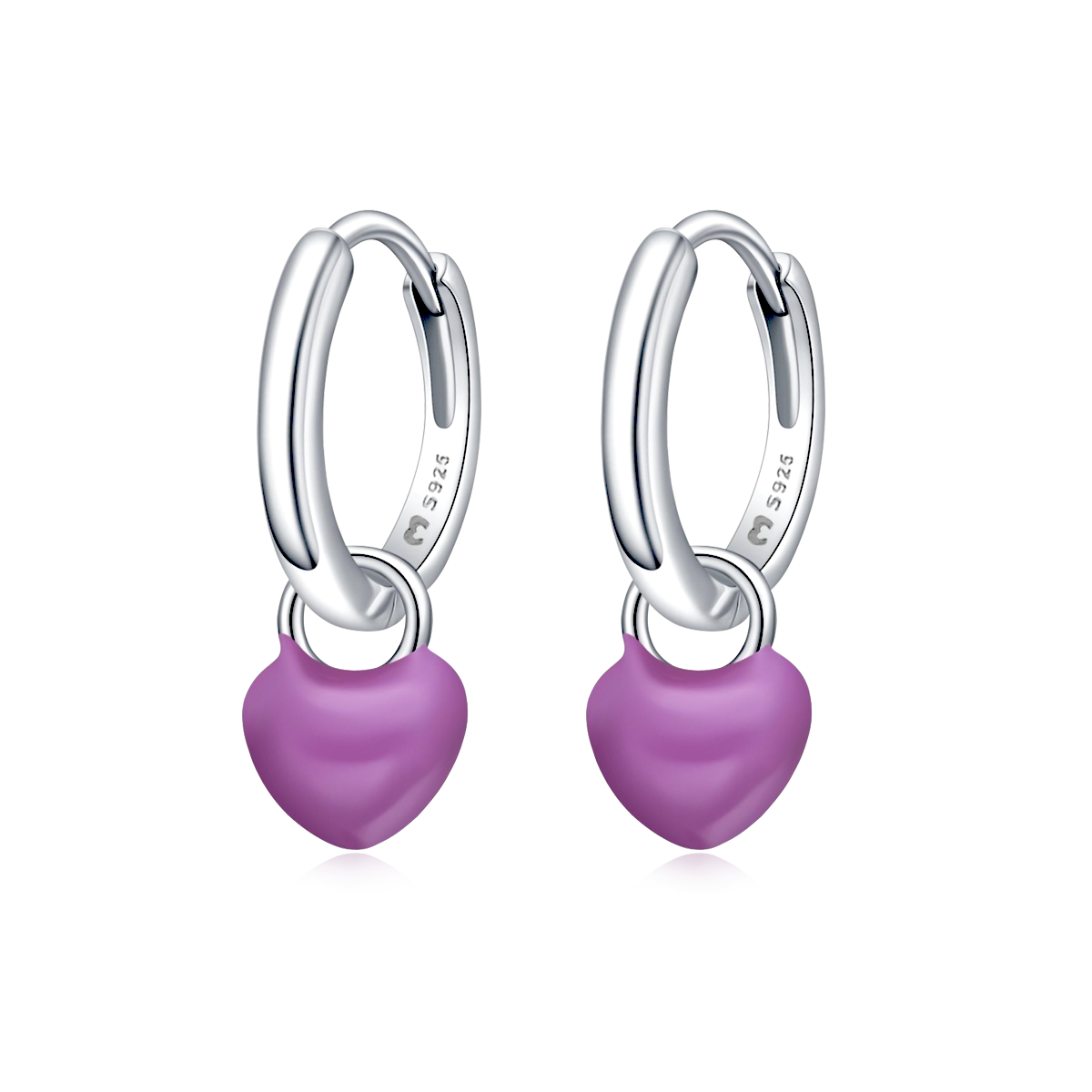Herz Ringe Ohrringe - Emily Schmuck